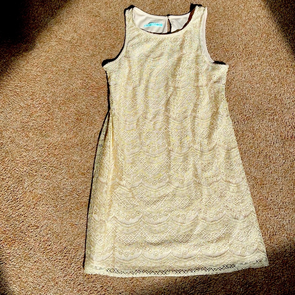 Gold dress size small